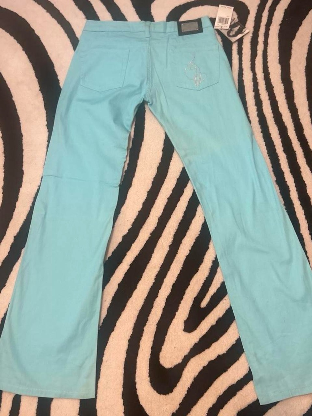 Women’s Light Blue Baby Phat Bootcut Pants